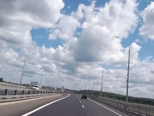 Ремонт нового Борского моста и подходов к нему выполнен за три недели